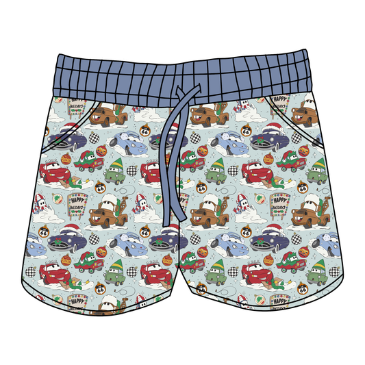 Holiday Pit Stop Women's Shorts **PreOrder**