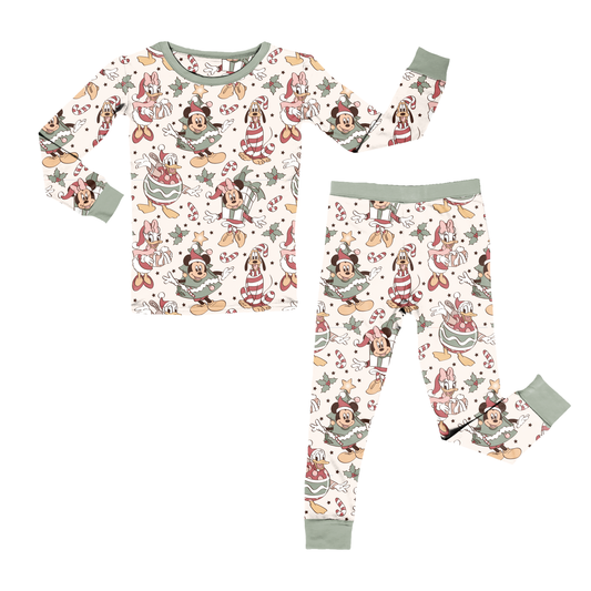 Holly Jolly Friends Youth Pant Set **PreOrder**
