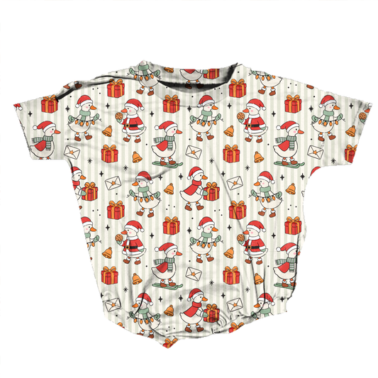 Gifts & Geese Romper **Preorder**