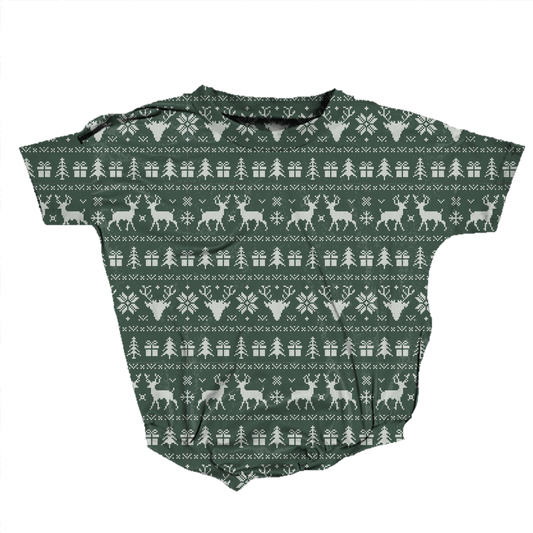 Winter Knit Wishes Romper **Preorder**