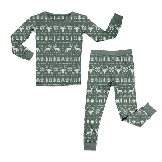 Winter Knit Wishes Youth Pant Set **PreOrder**