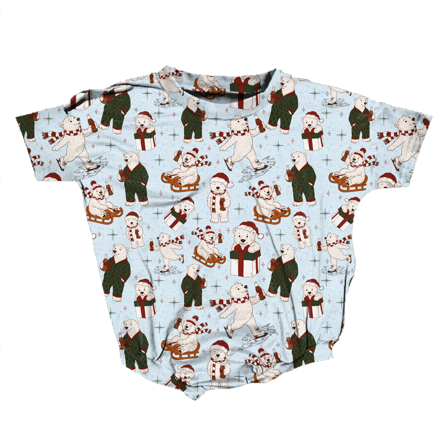 A Beary Merry ChristmasRomper **Preorder**