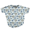 Happy HannukahRomper **Preorder**