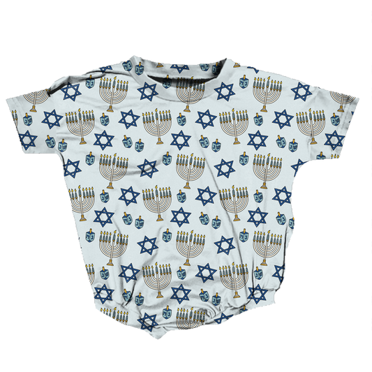 Happy Hannukah Romper **Preorder**