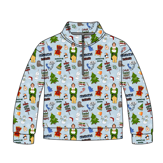 Jingle Bell Buddy Quarter Zip-Up **PreOrder**