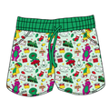Holiday Dino Happiness Women's Shorts **PreOrder**