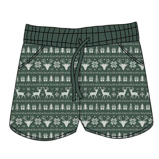 Winter Knit Wishes Women's Shorts **PreOrder**