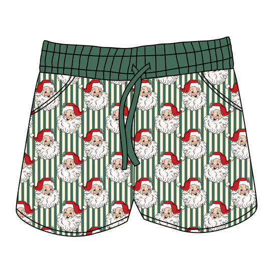 Vintage Santa Vibes Women's Shorts **PreOrder**