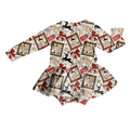 Letters To Santa Bodysuit Youth Twirl Dress **PreOrder**