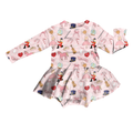 Nutcracker Ballet Bodysuit Youth Twirl Dress **PreOrder**