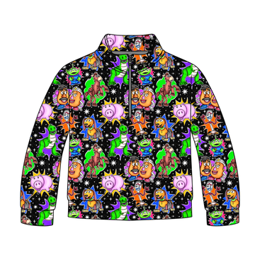 Neon Stories Quarter Zip-Up **PreOrder**