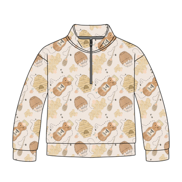 Golden Honey Quarter Zip-Up **PreOrder**