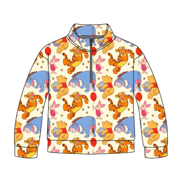 Fantastic Friends Quarter Zip-Up **PreOrder**