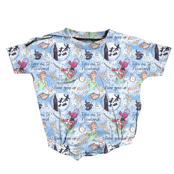 Take Me To Neverland Romper **Preorder**