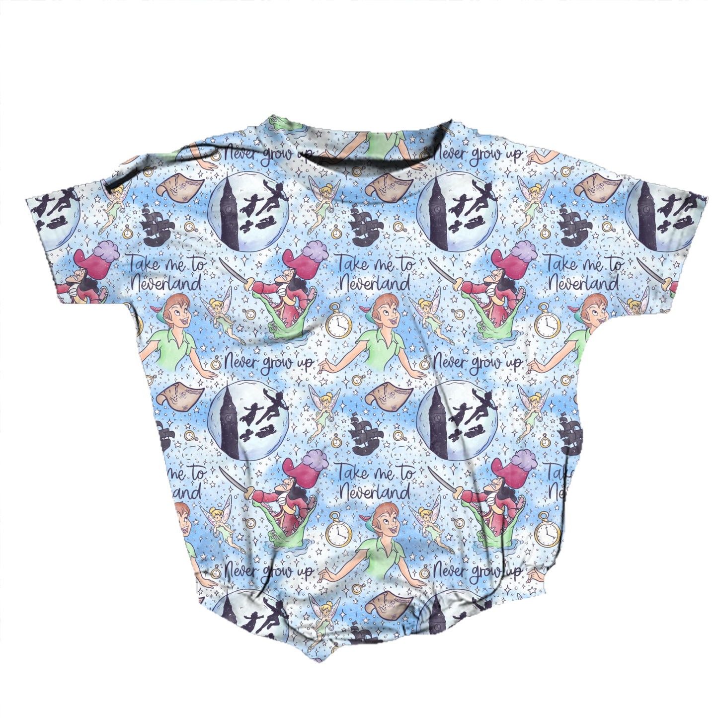 Take Me To Neverland Romper *RTS*