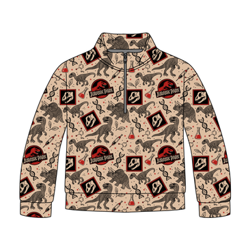 Jurassic Jungle Quarter Zip-Up **PreOrder**