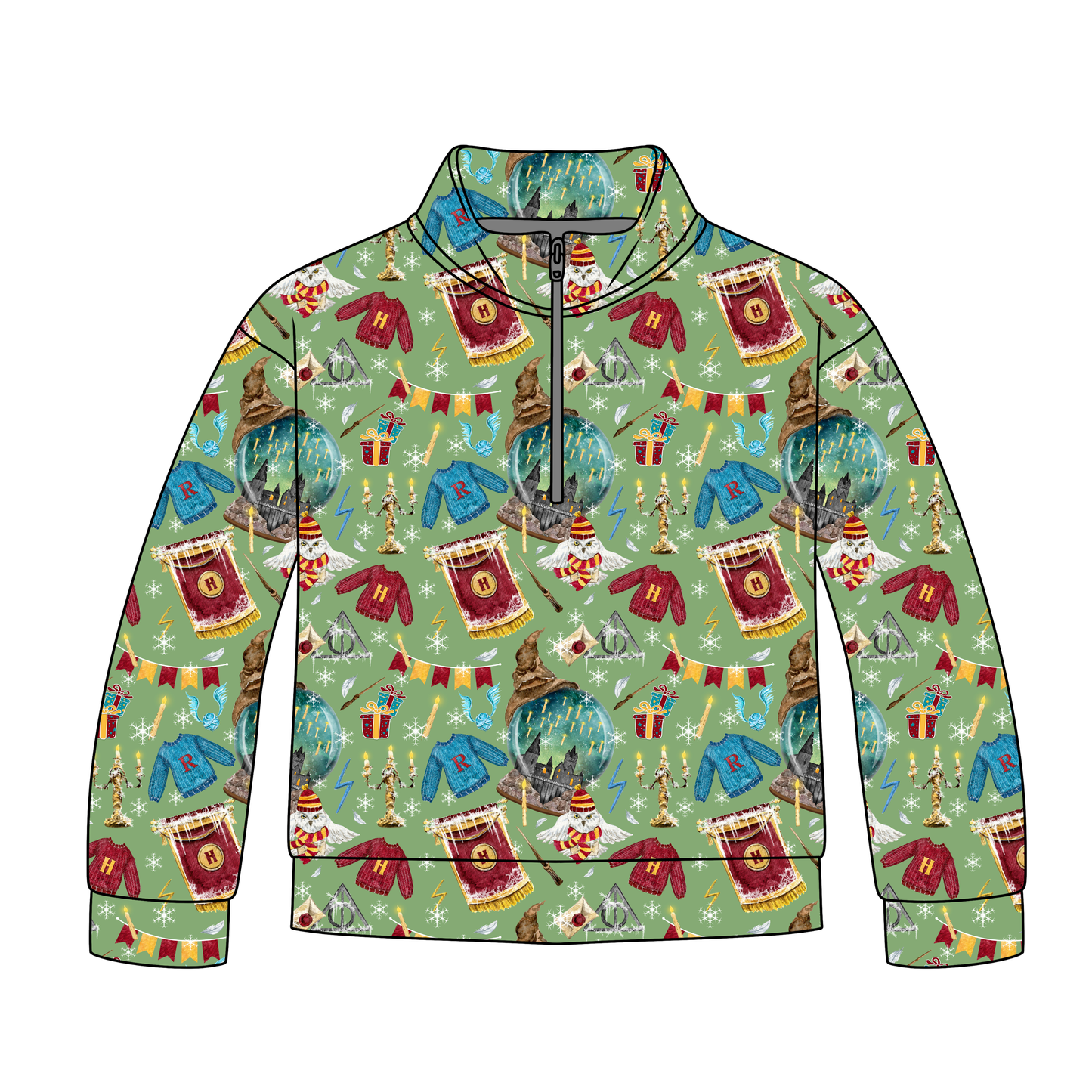 Wizarding Wonderland Quarter Zip-Up **PreOrder**