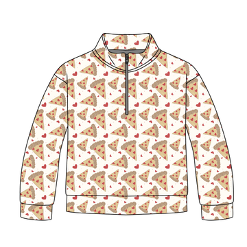 Pizza Lover Quarter Zip-Up *RTS*