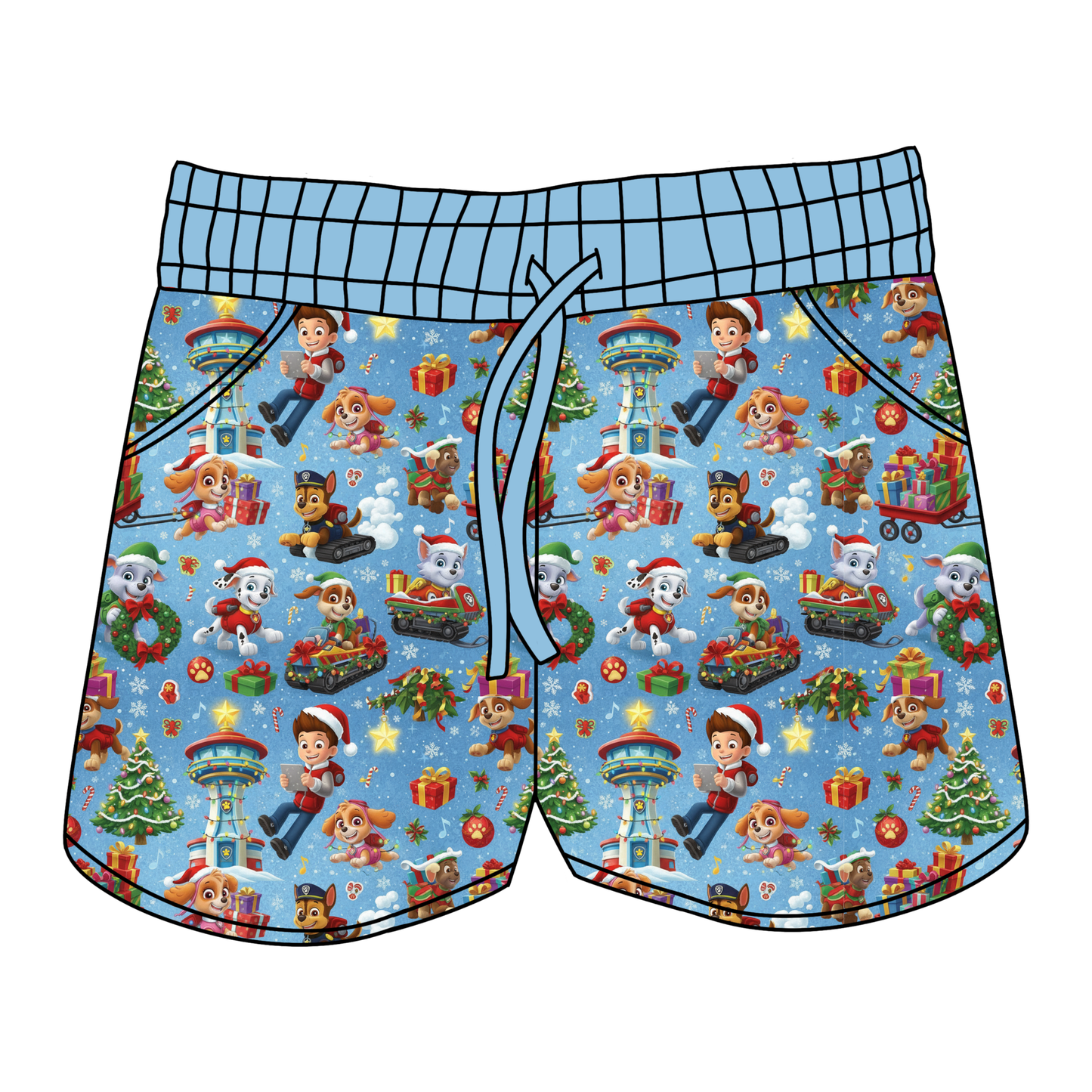 Holiday Hero Pups Women's Shorts **PreOrder**