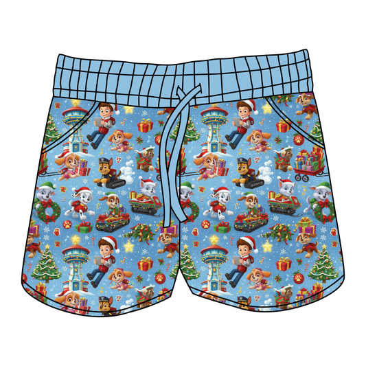 Holiday Hero Pups Women's Shorts **PreOrder**