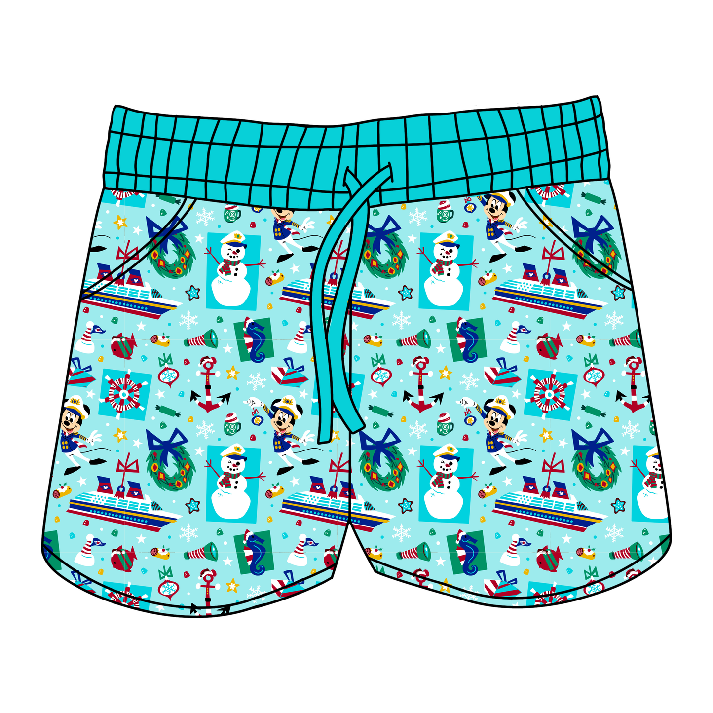 A Holiday At Sea Women's Shorts **PreOrder**