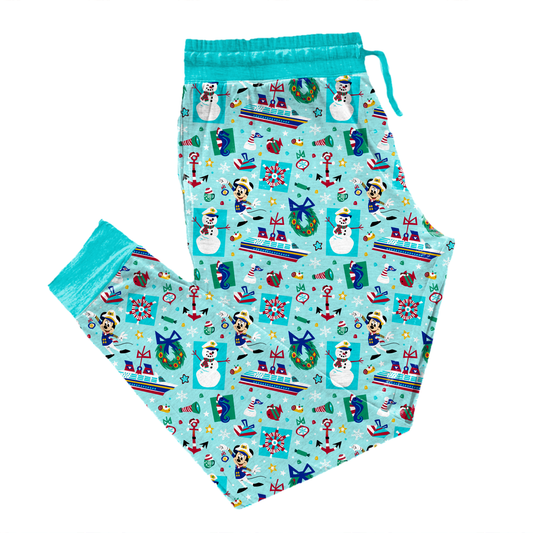 A Holiday At Sea Adult Joggers **PreOrder**