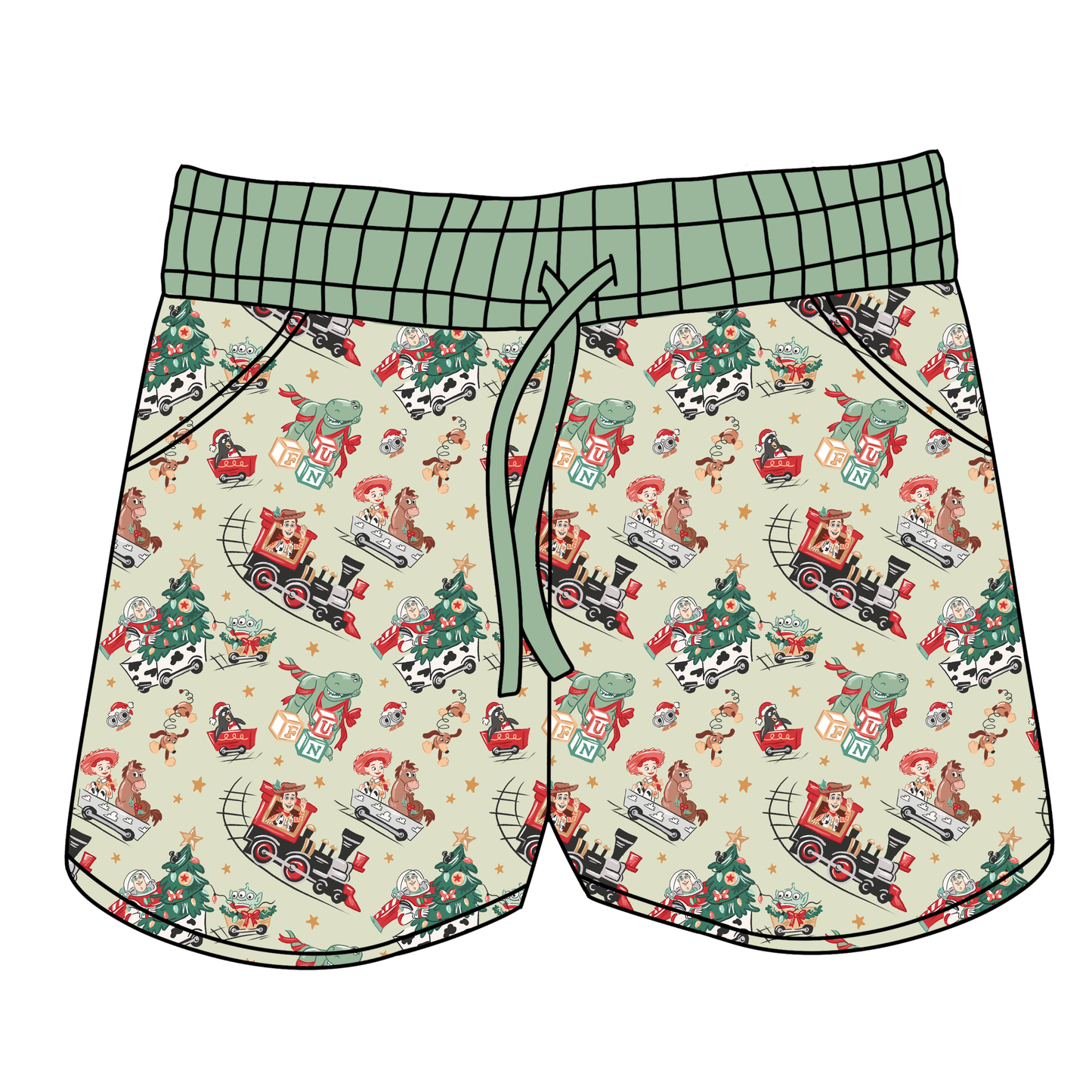Toybox Tidings Women's Shorts **PreOrder**