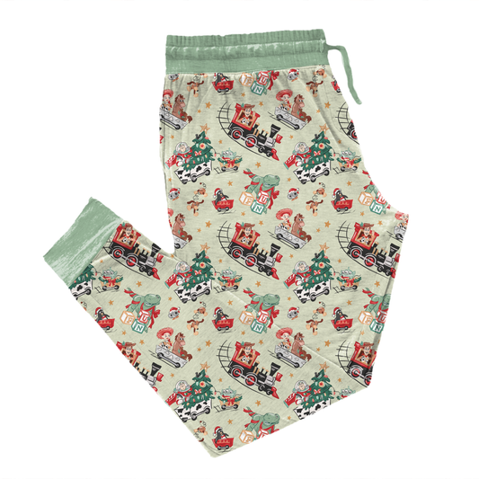 Toybox Tidings Adult Joggers **PreOrder**