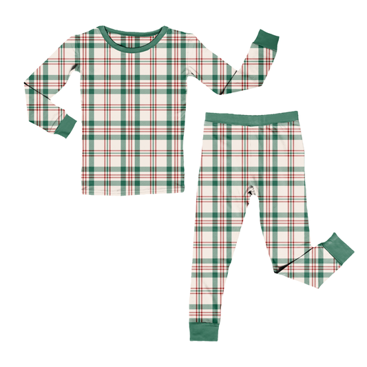 Wrapped in Plaid Youth Pant Set **PreOrder**