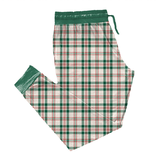 Wrapped in Plaid Adult Joggers **PreOrder**