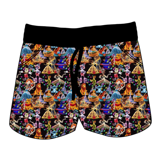 Holiday Glow Parade Women's Shorts **PreOrder**