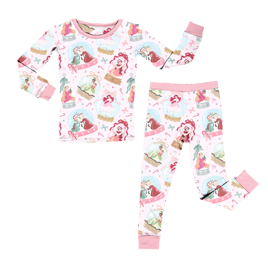 Enchanted Christmas Globes Youth Pant Set **PreOrder**