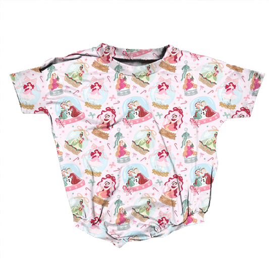 Enchanted Christmas Globes Romper **Preorder**