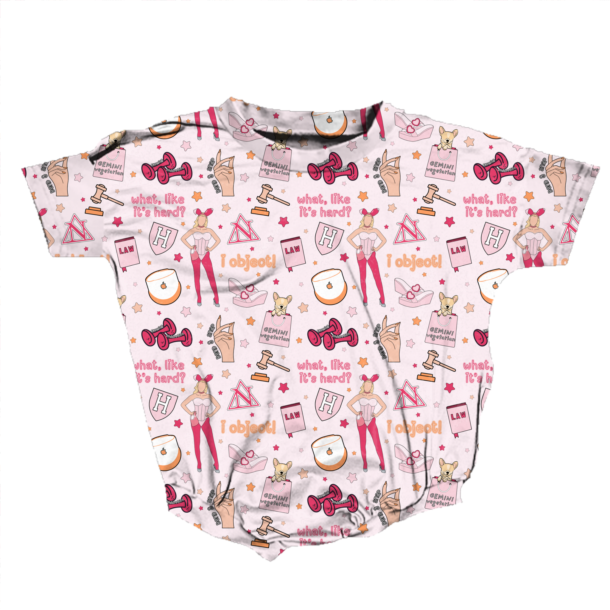 Fashionably Legal Romper **Preorder**