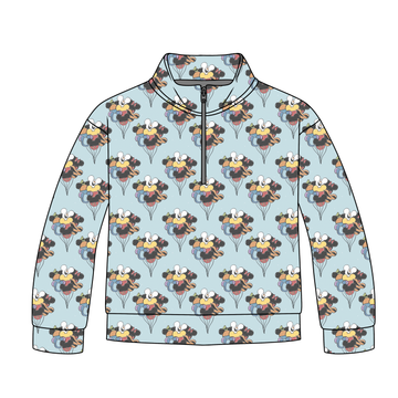 Mickeys Sky Party Quarter Zip-Up **PreOrder**