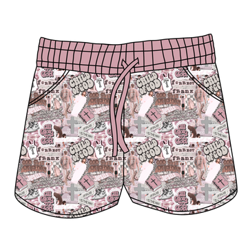 Only Way Is Up Pink Women's Shorts **PreOrder**