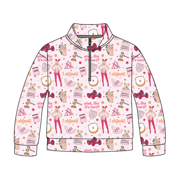 Fashionably Legal Quarter Zip-Up **PreOrder**