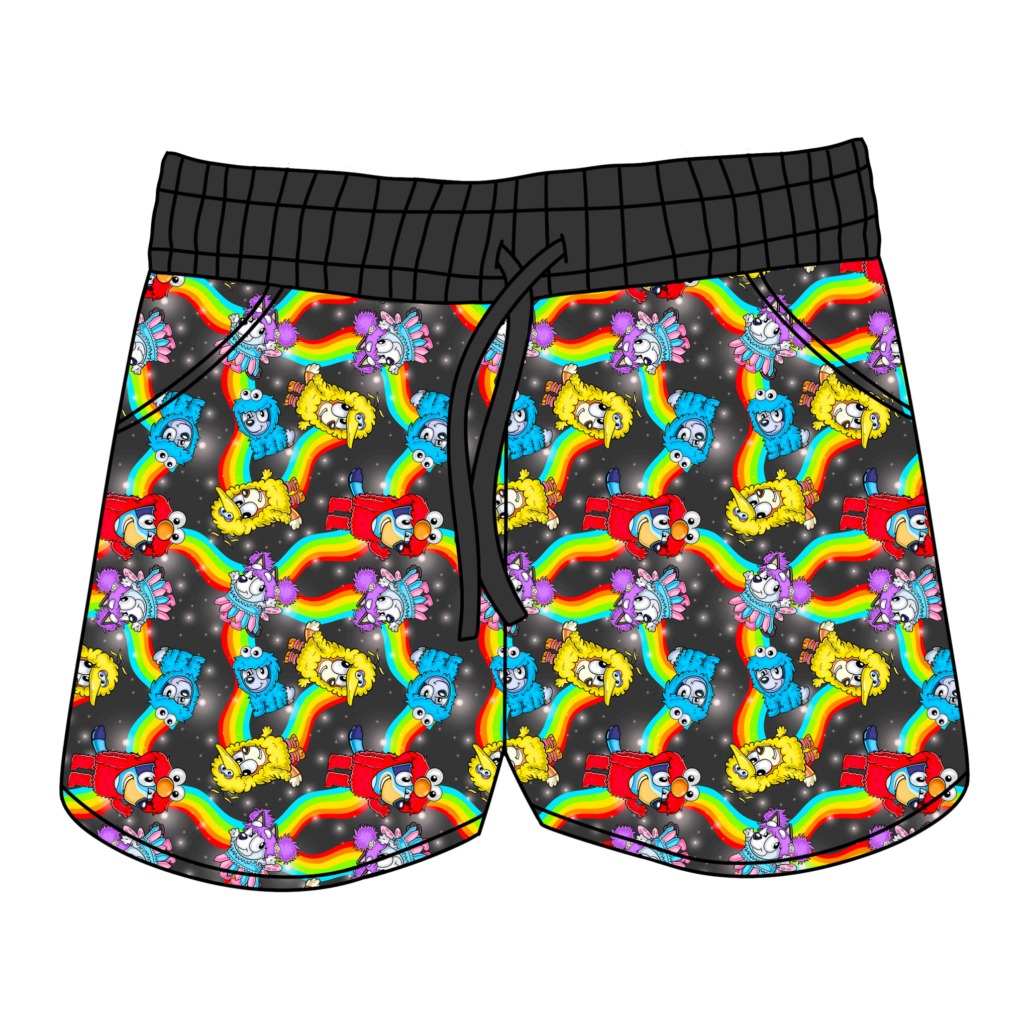 Blue Heeler On The Block Women's Shorts **PreOrder**