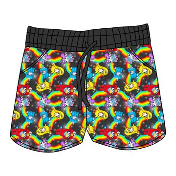 Blue Heeler On The Block Women's Shorts **PreOrder**