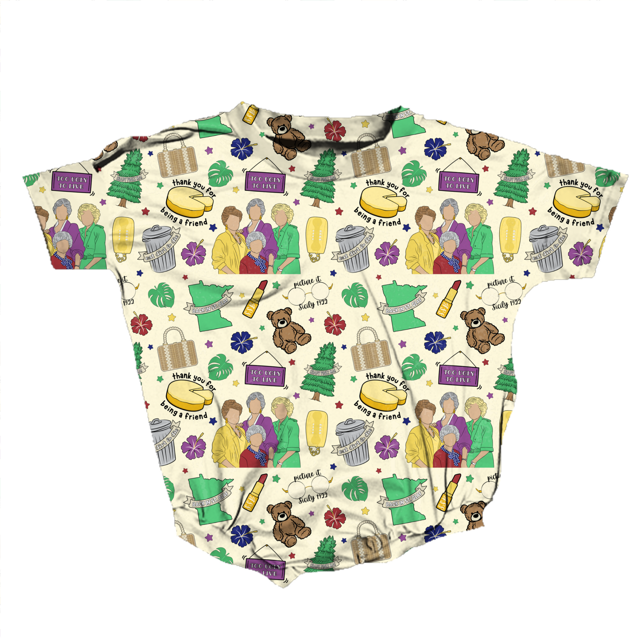 Golden & Glorious Romper **Preorder**