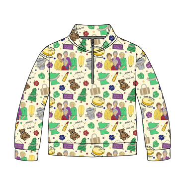 Golden & Glorious Quarter Zip-Up **PreOrder**