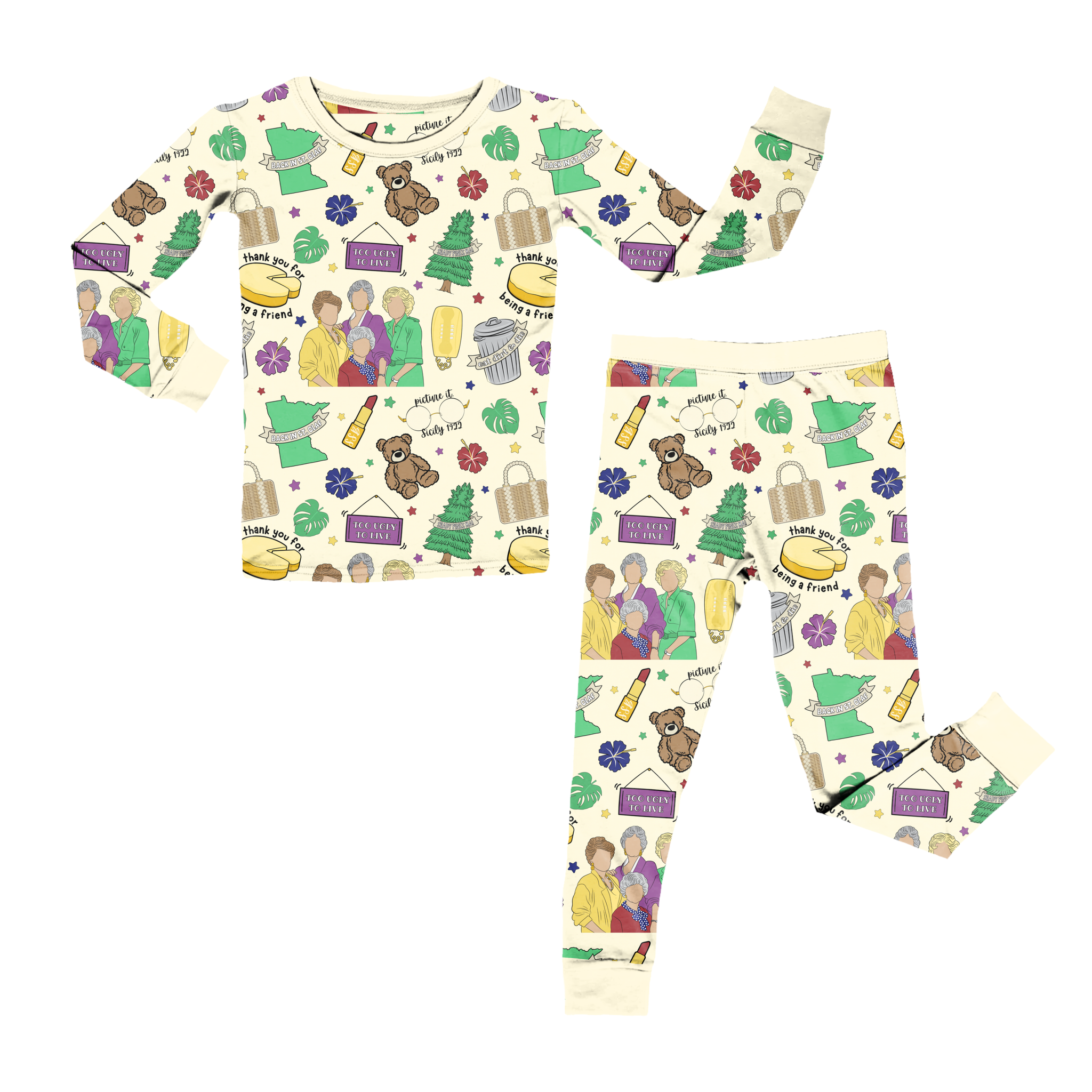 Golden & Glorious Youth Pant Set **PreOrder**