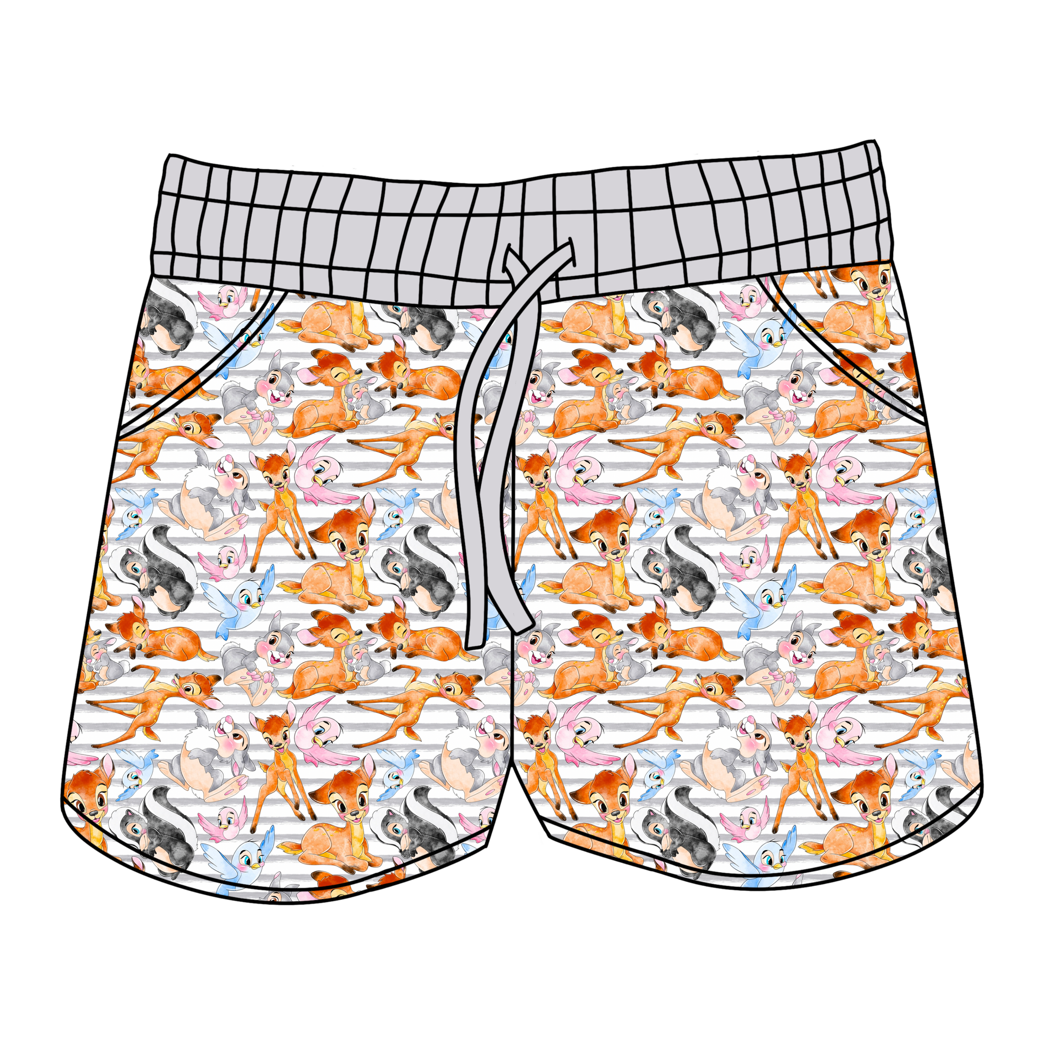 Bambis Blooms Women's Shorts **PreOrder**