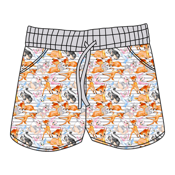 Bambis Blooms Women's Shorts **PreOrder**