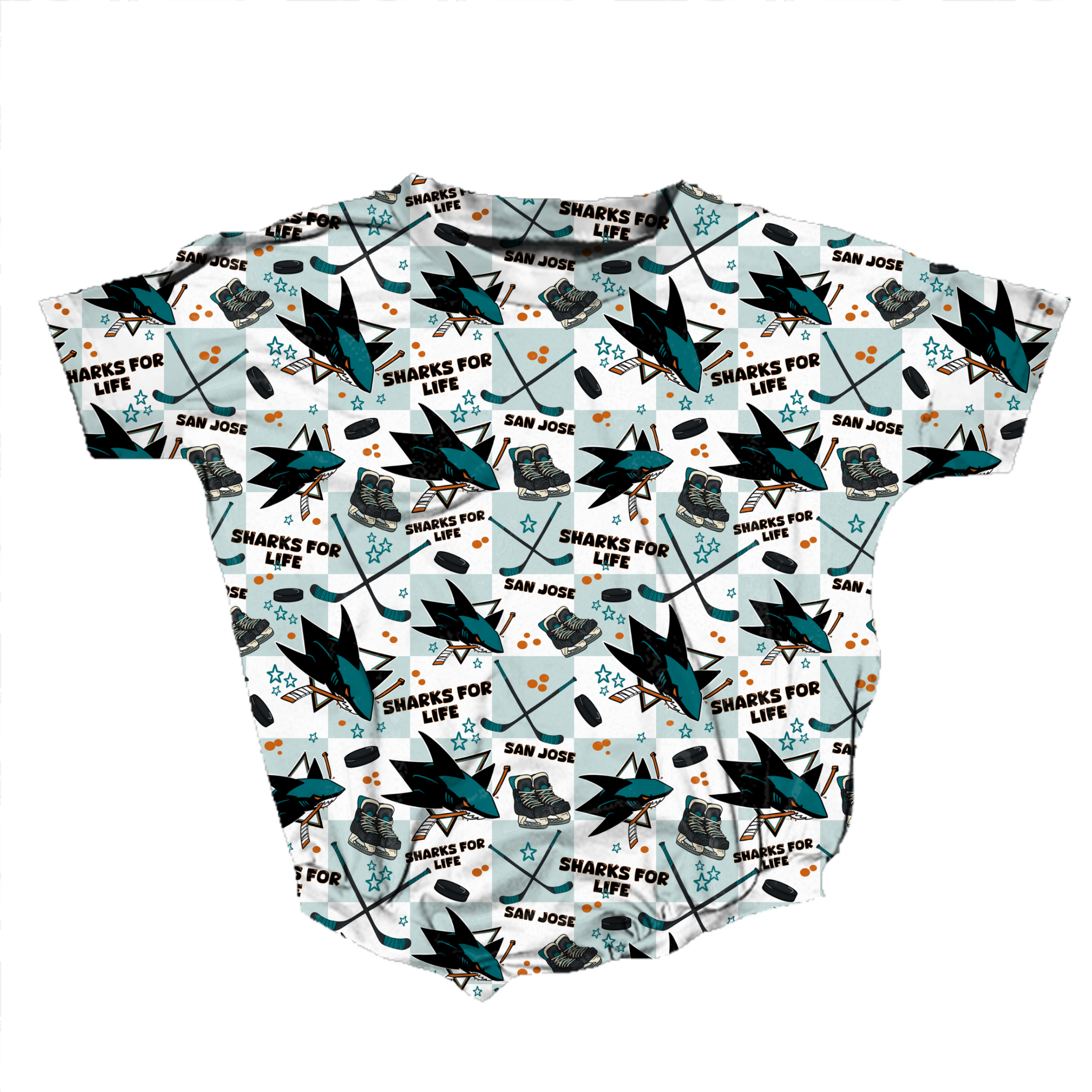 San Jose Hockey Romper **Preorder**