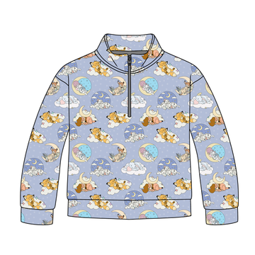 Sleepy Nights Quarter Zip-Up **PreOrder**