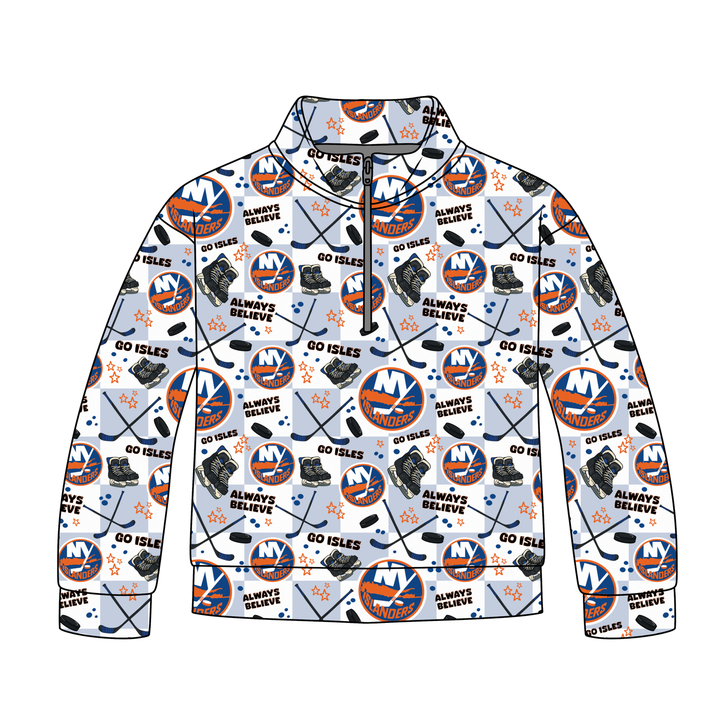 Islanders Hockey Quarter Zip-Up *RTS*