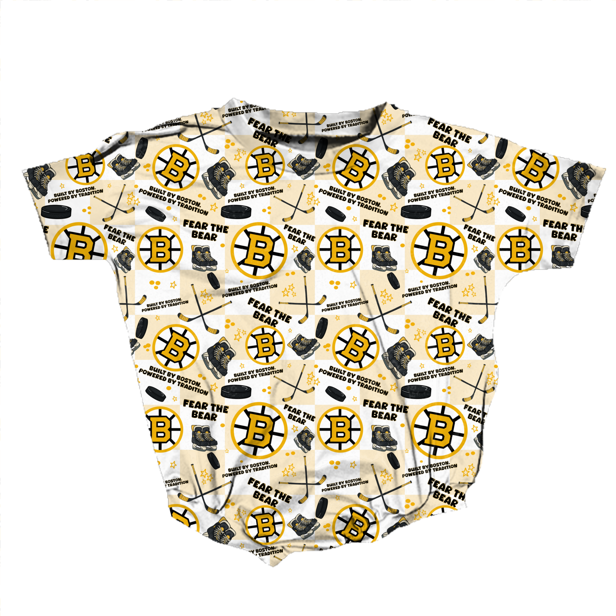Boston Hockey Romper **Preorder**