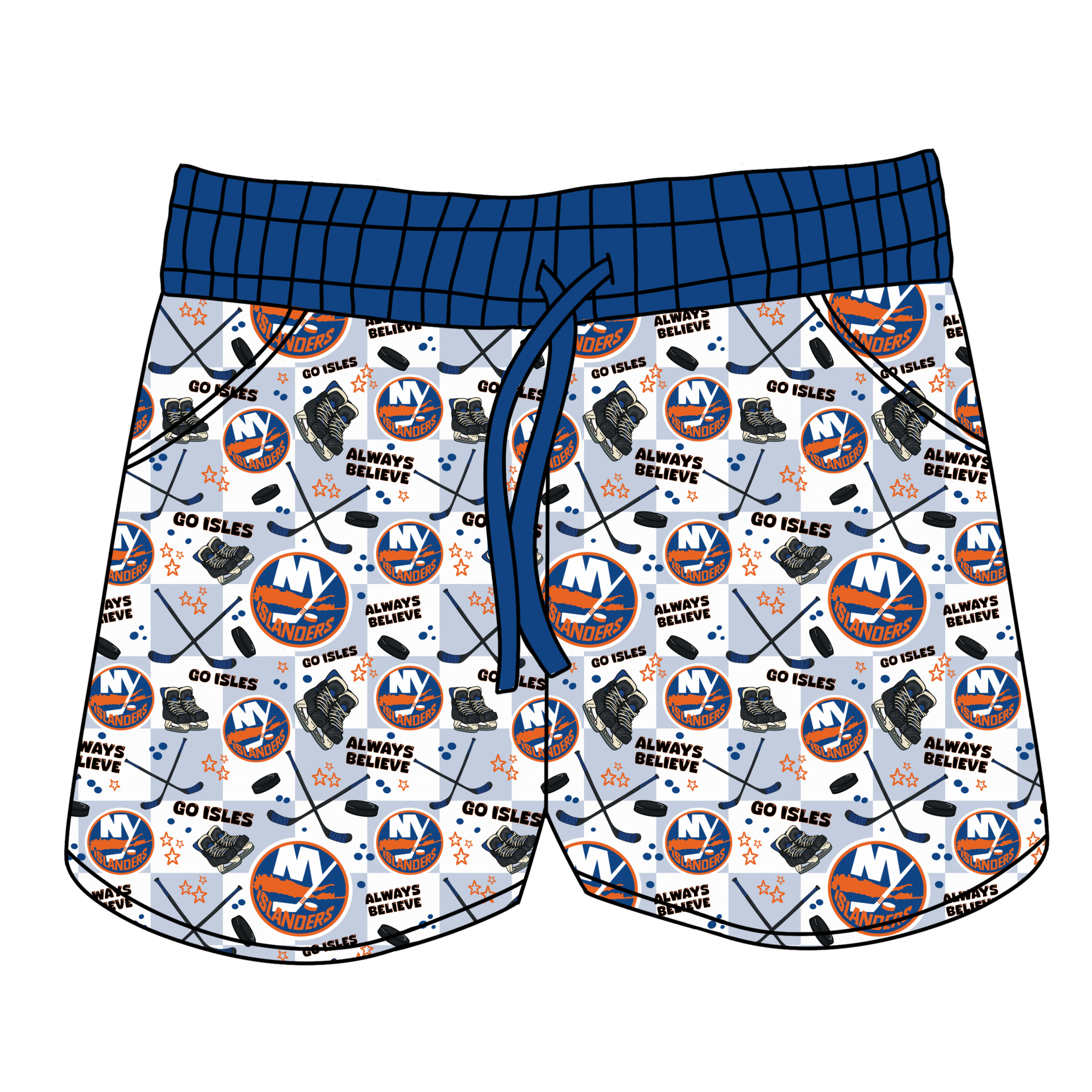 Islander Hockey Women's Shorts **PreOrder**