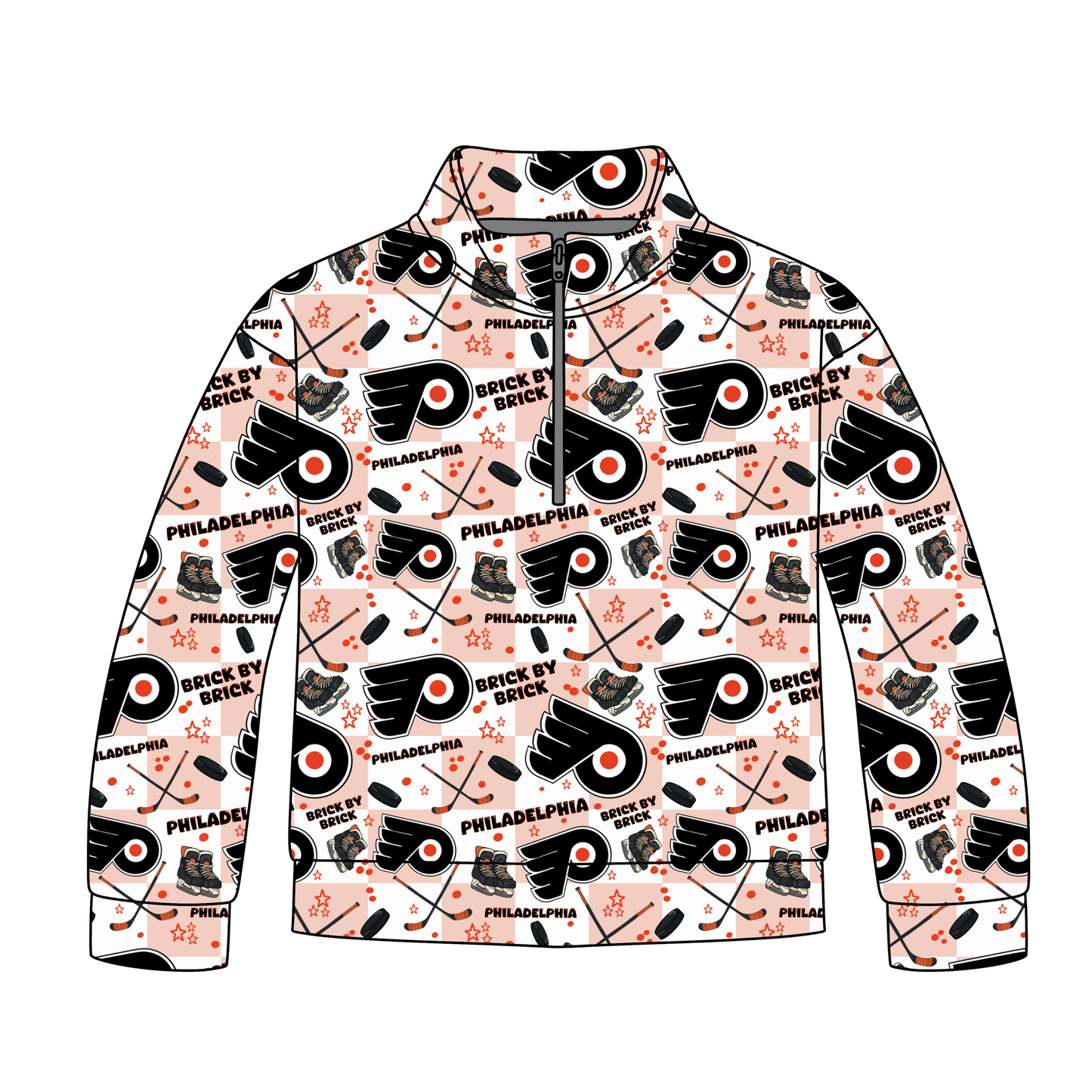 Philadelphia Hockey Quarter Zip-Up *RTS*